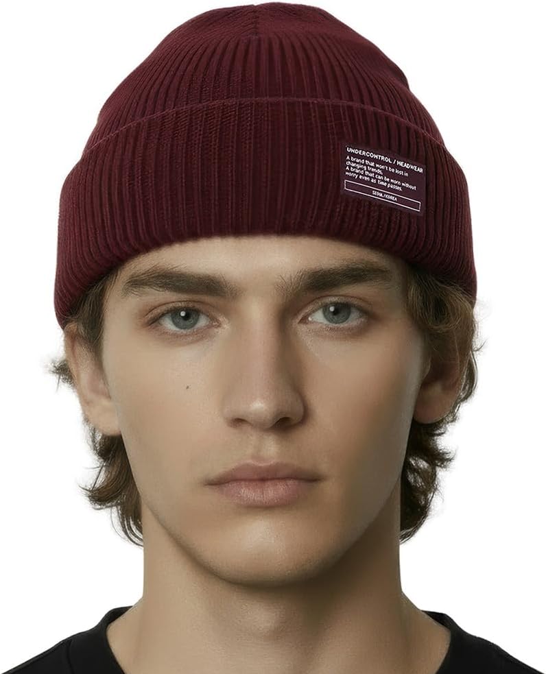 UNDERCONTROL Store Winter Trawler Fisherman Beanie Men Women Unisex Stylish Plain Docker Skull Hat Roll up Watch Cap Color Pack - Image 1