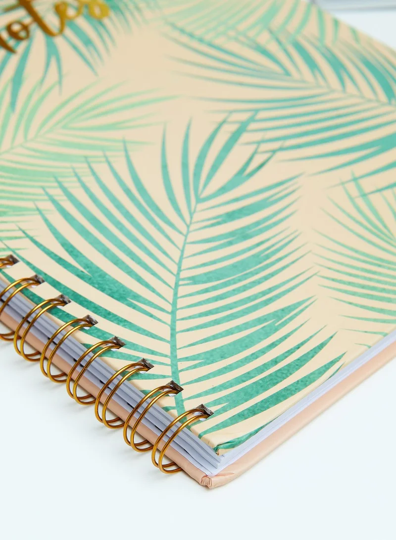 AURORA A4 Palm Leaves Notebook