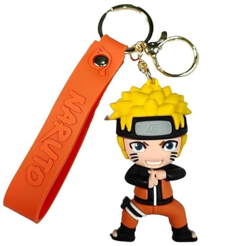 FowWelt Cartoon Keychain for Girls and Boys, Cute Keychains Accessories Keyring Key Wristlet Car Charms Backpack Key Chain (Nauto A) - Image 1
