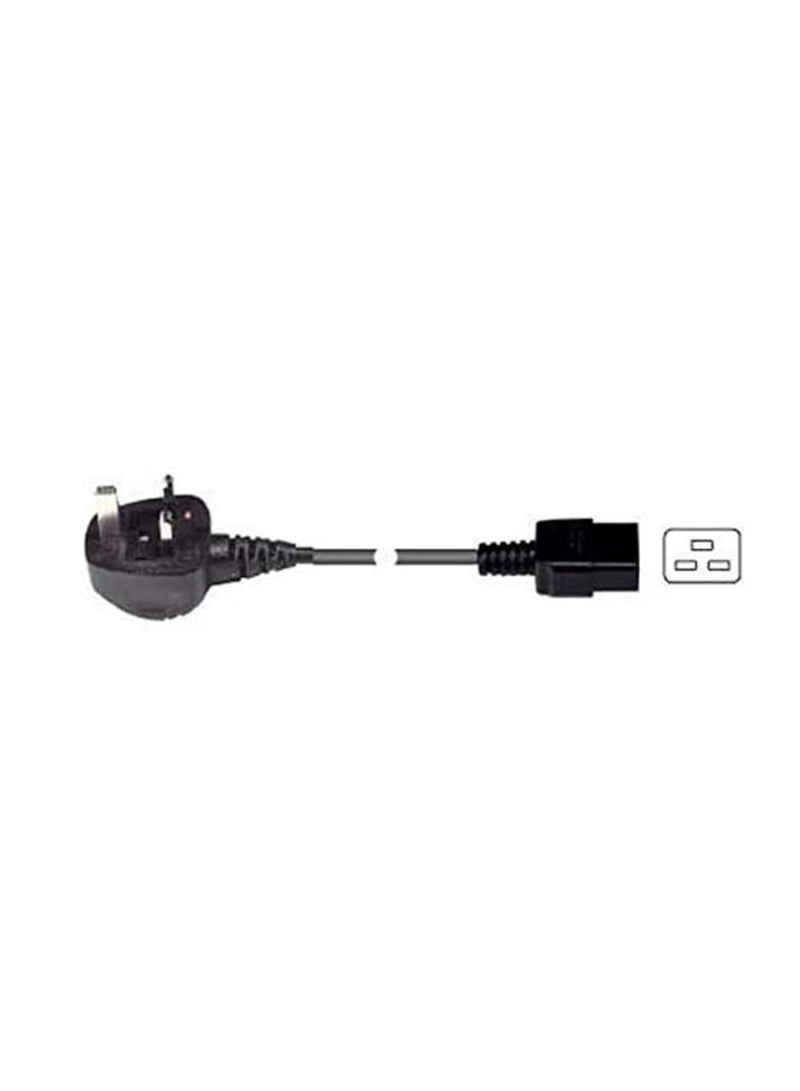 سلك طاقة سايت قابس المملكة المتحدة (BS 1363) إلى IEC 60320 C19، 13 A، 250 V - Image 4
