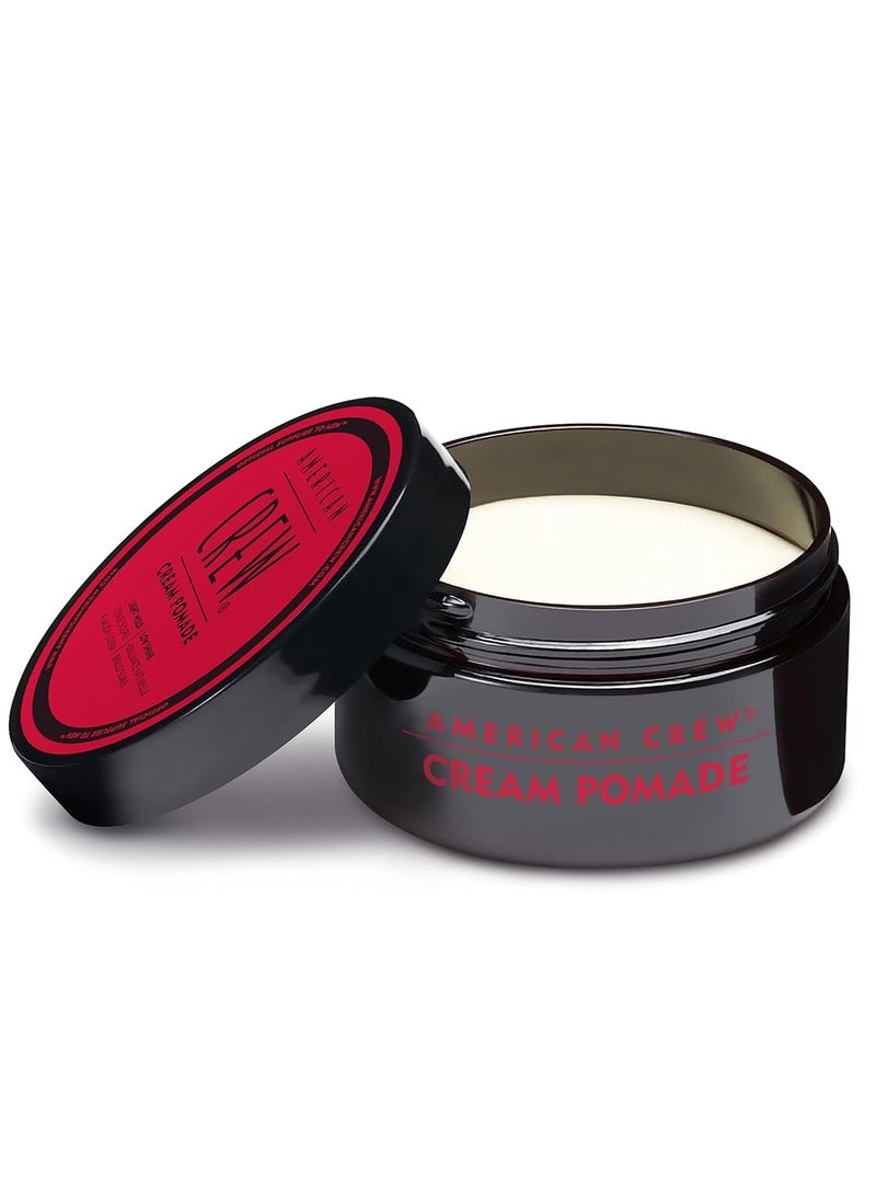 AMERICAN CREW American Crew Men's Hair Cream Pomade,Like Hair Gel with Light Hold & Low Shine 85g  - Image 2