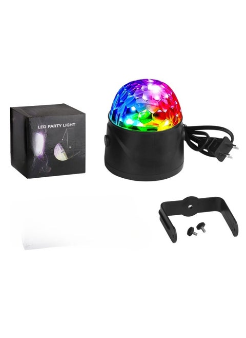 Disco Ball, 360 Degree Rotating LED Disco Lights, Durable RGB Dynamic Party Lamp, Lightweight And Portable Music Activated Disco Light For Home Party Car, (Without Remote)