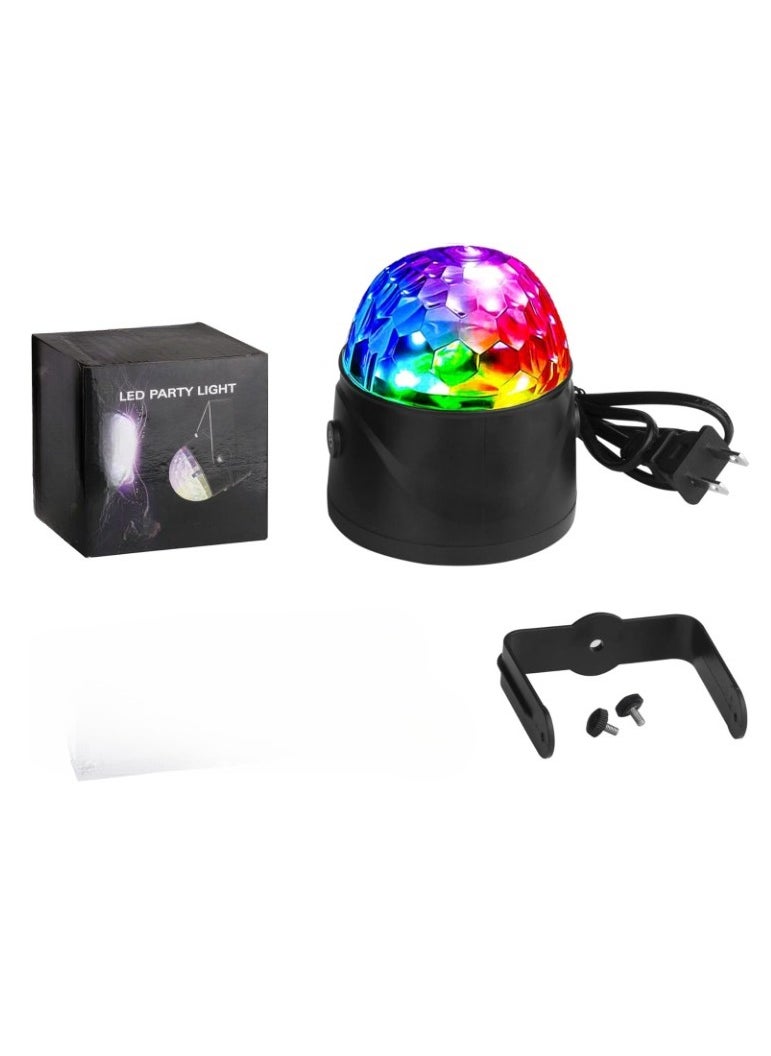 Disco Ball, 360 Degree Rotating LED Disco Lights, Durable RGB Dynamic Party Lamp, Lightweight And Portable Music Activated Disco Light For Home Party Car, (Without Remote)