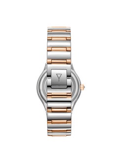 ECSTACY Ecstacy Women's 6P29 Movement Watch, Multi Function Display and Stainless Steel Strap - E23608-KBKMG, Two Tone Rose Gold  - Image 3