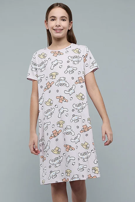 R&B 2 Pack Cinnamoroll Print Nightdresses