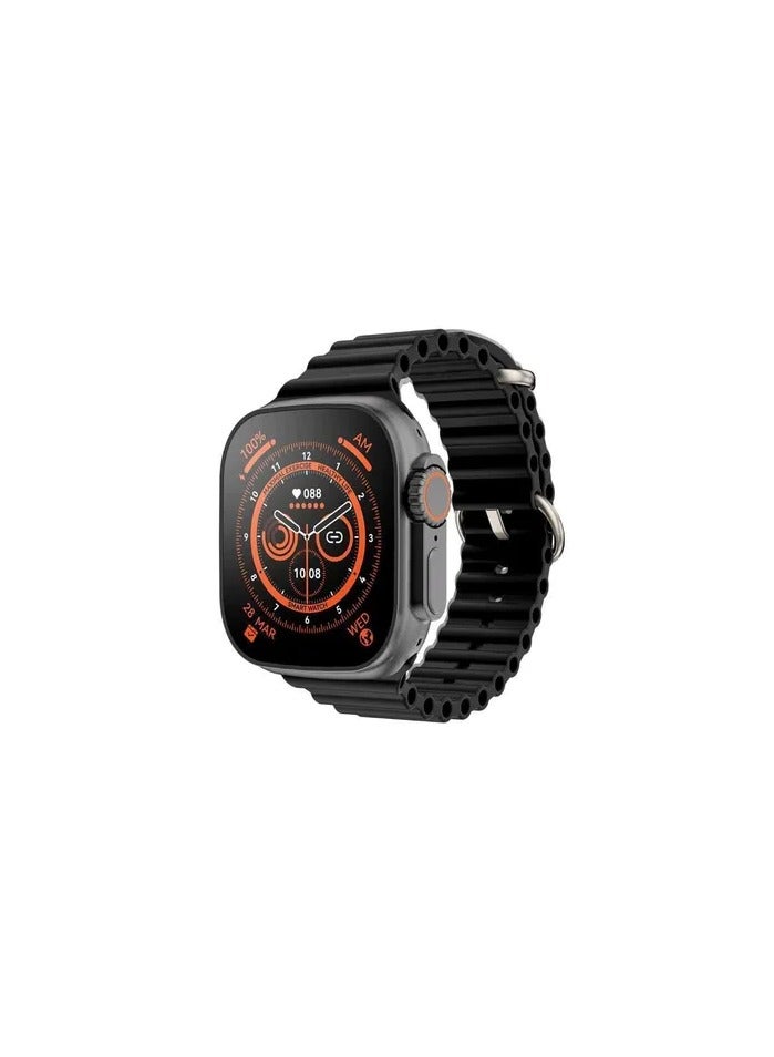 W&O X8 Ultra MAX Smartwatch 49mm Black - Image 1