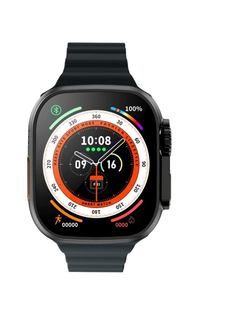 W&O X8 Ultra MAX Smartwatch 49mm Black - Image 2