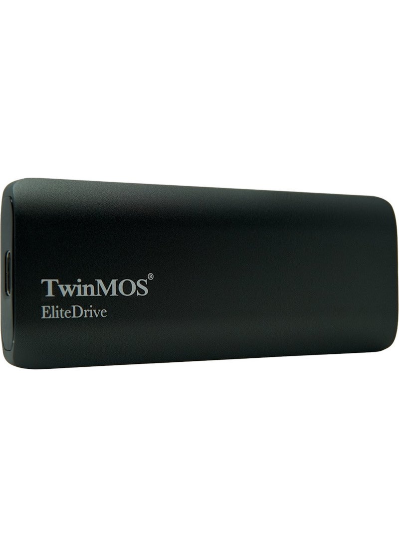 TwinMOS PSSD2TBMEDB 2TB USB 3.2 Type-C SSD - Black  - Image 2