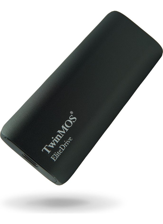 TwinMOS PSSD2TBMEDB 2TB USB 3.2 Type-C SSD - Black  - Image 1