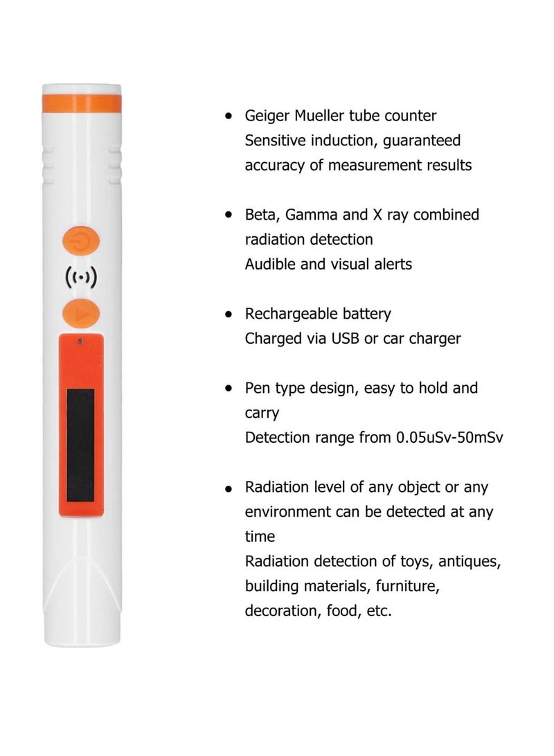 Handheld Nuclear Radiation Tester Pen with Sound Visual Alert. - Image 4