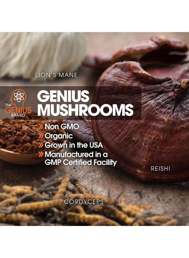 ذا جينيس براند مكمل غذائي لتنشيط الدماغ وتخفيف التوتر - Image 5