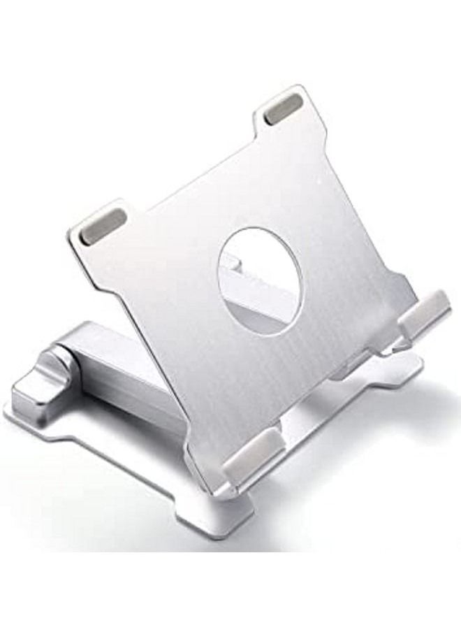 Cordova Tablet Stand Adjustable, Desktop Stand Holder Dock Compatible with New iPad 2018 Pro 9.7,10.5, Air Mini 2 3 4, Kindle, Nexus, Accessories,Tab, E-Reader (4-13 inch)-Silver  - Image 5