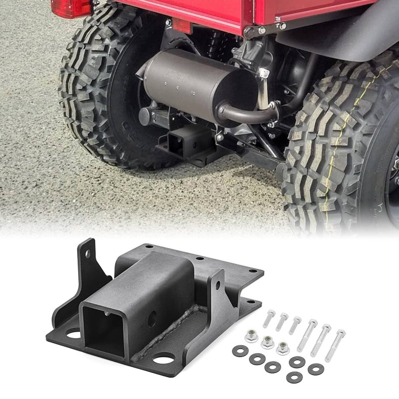 Dasen 2 Rear Receiver Trailer Tow Hitch Compatible with Kawasaki Mule 600 610 20052016 fit Mule SX 20172025