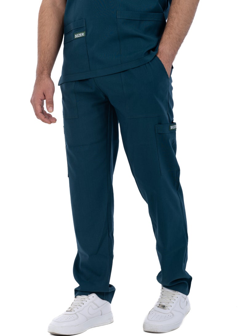 sezer Caesar Scrub for Men - Strength and comfort in a cotton gingham design that fits you all day long - Image 3