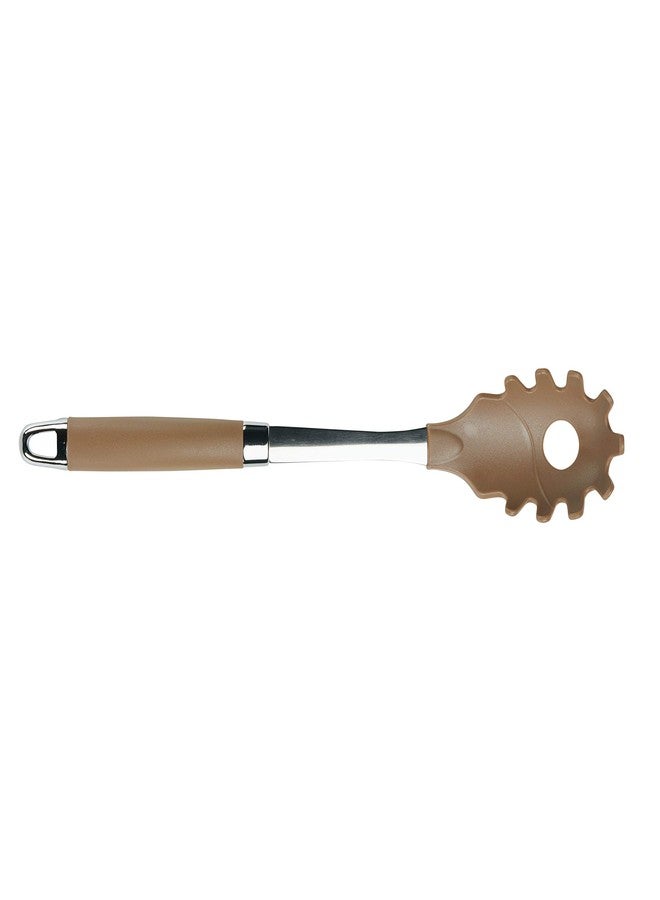 Anolon Gadgets Utensil Kitchen Pasta Cooking Tools Set, 3 Piece, Bronze Brown - Image 4