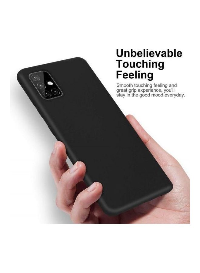 Soft Silicone Cover For Samsung Galaxy S20 Plus, Black - Image 2