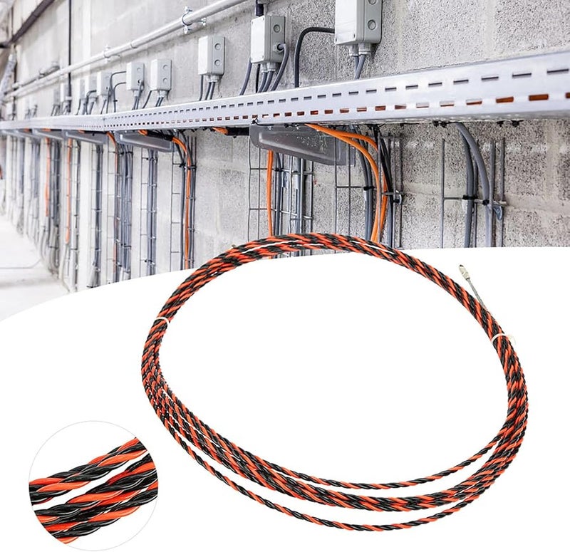 خيط الأسلاك الكهربائية مع 5 رؤوس قابلة للتبديل ومشبكي كابلات 2 نموذج ZKEOOIVA8mwxfkedhq 13 - Image 4