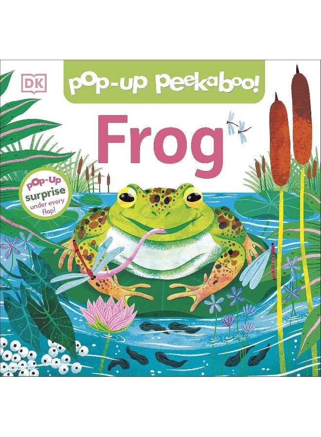 DK Pop-Up Peekaboo! Frog: Pop-Up Surprise Under Every Flap!  - Image 1