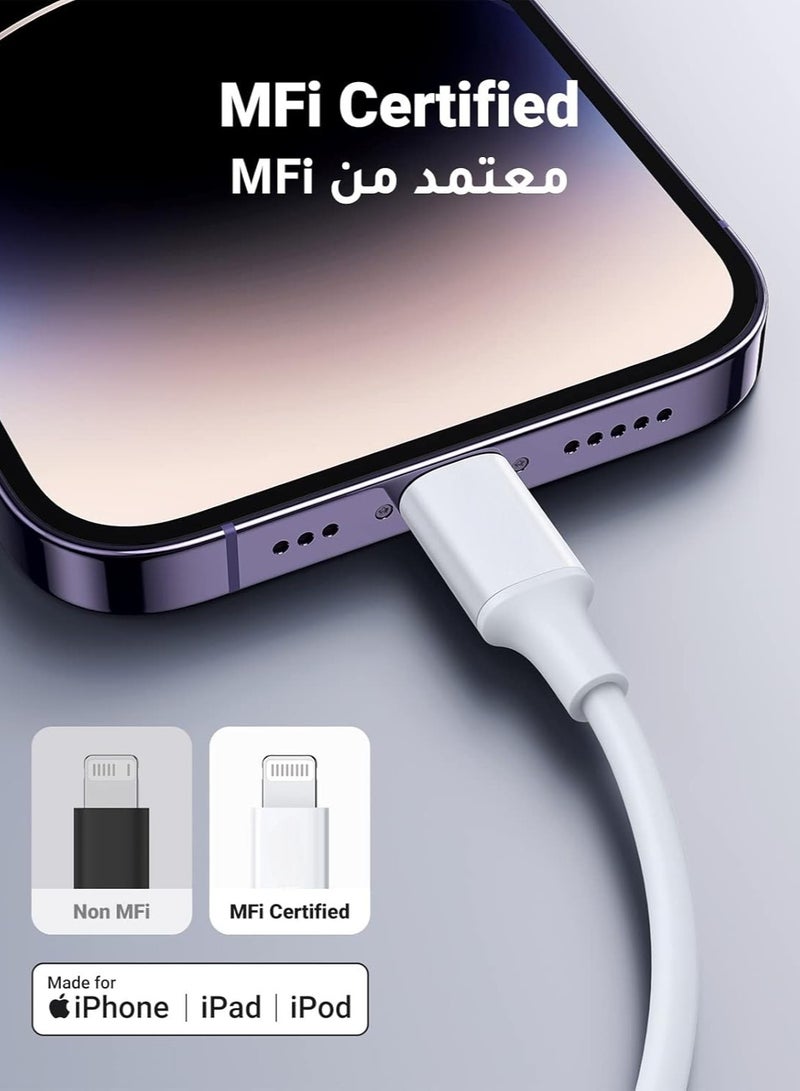 PROMASS iPhone Charger Cable 1m [Apple MFi Certified], USB-C to Lightning Cable, 20W PD Fast Charging for iPhone 14/14 Pro/14 Plus/14 Pro Max, iPad Pro, All iPhone Models 7-14  - Image 4
