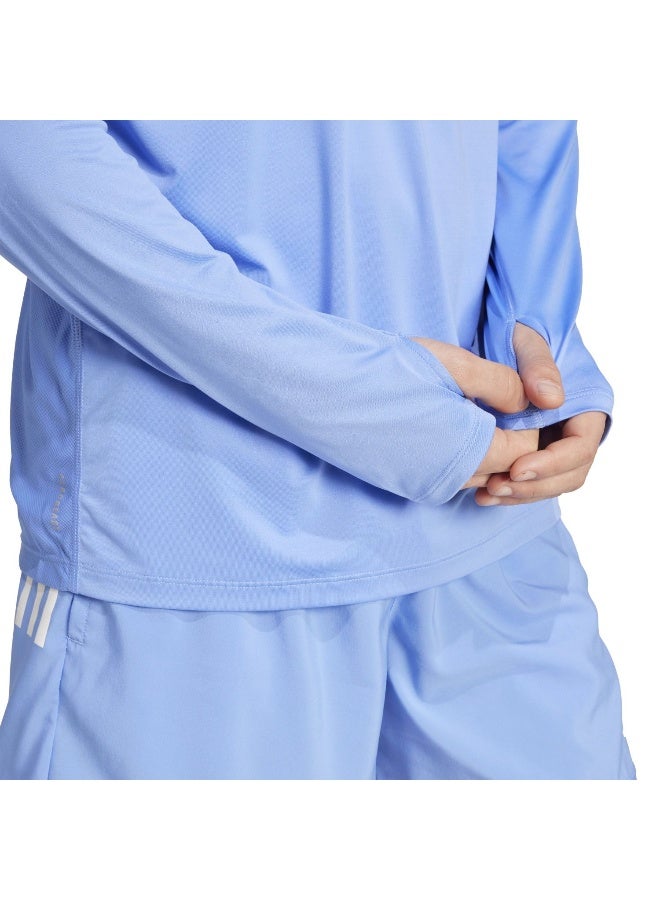 Adidas Otr B Hz Blue Running Track Tops For Men XS - Image 5
