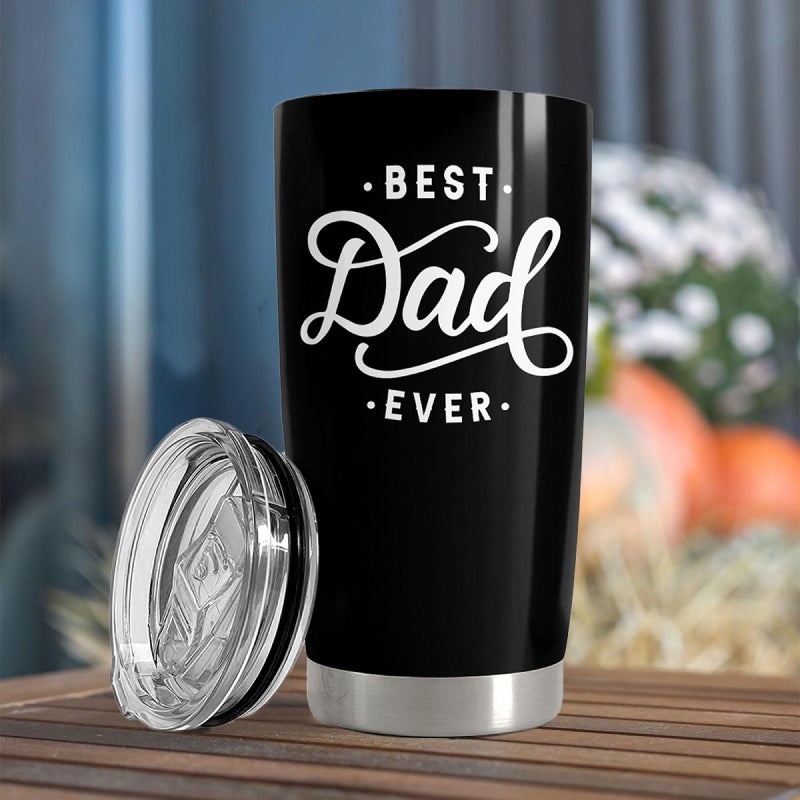 SANDJEST Dad Tumbler Gifts for Dad from Daughters Sons - 20oz Stainless Steel Insulated Coffee Travel Mug Christmas, Birthday, Father's Day Gift - Image 4