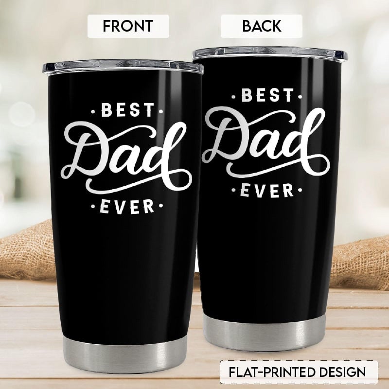 SANDJEST Dad Tumbler Gifts for Dad from Daughters Sons - 20oz Stainless Steel Insulated Coffee Travel Mug Christmas, Birthday, Father's Day Gift - Image 2