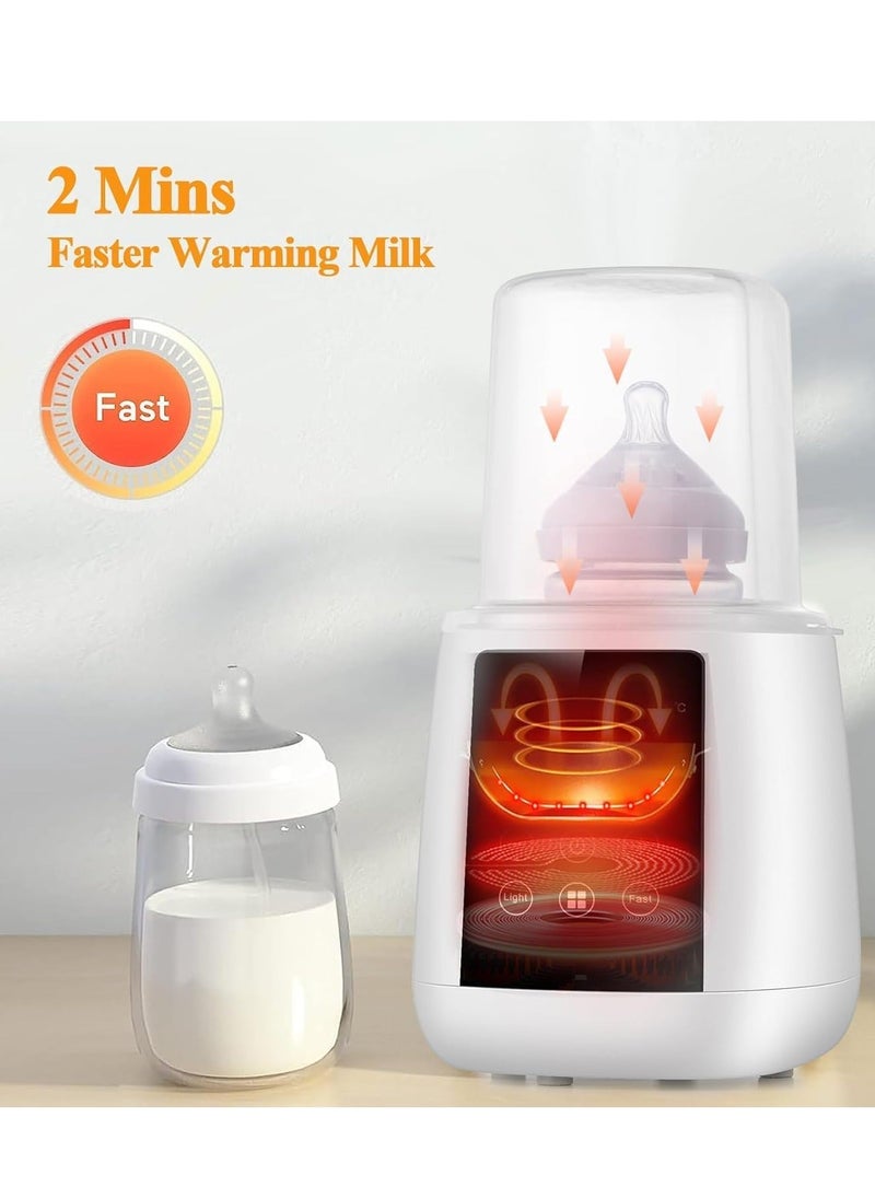 DMG TECH Baby bottle warmer 48 Hours Breast Milk Warmer Thermostat with Night Light Defrost Function and Baby Food Warmer  - Image 3