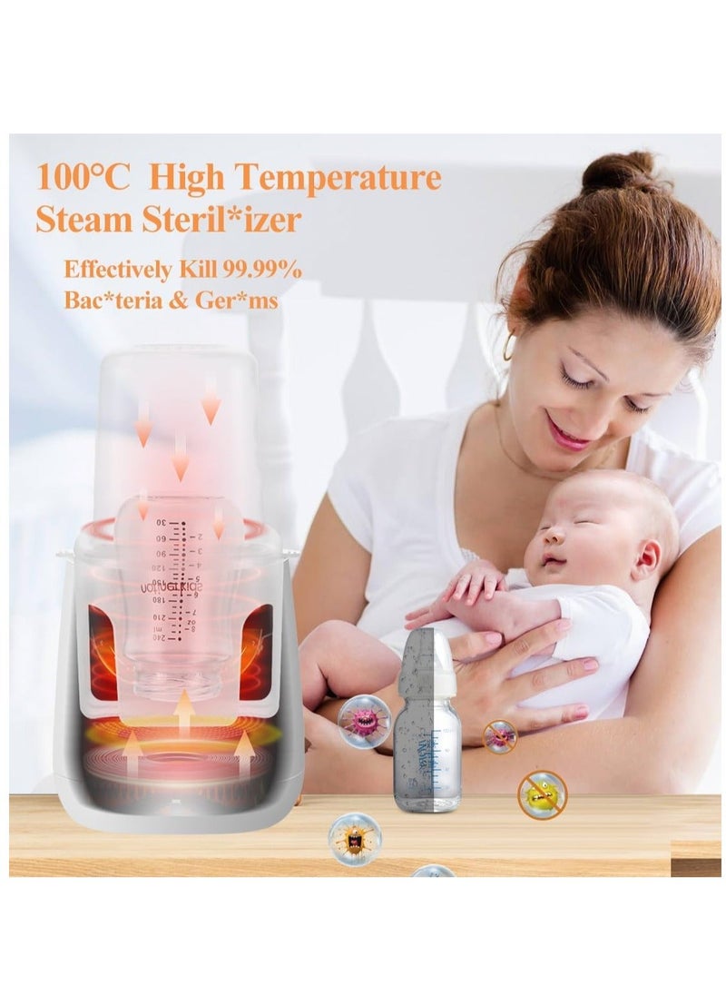 DMG TECH Baby bottle warmer 48 Hours Breast Milk Warmer Thermostat with Night Light Defrost Function and Baby Food Warmer  - Image 5