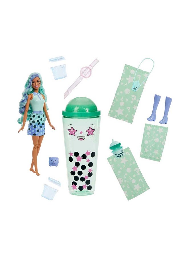 Barbie Barbie POP Reveal Bubble Tea Series Doll & Accessories (Green Milk)  - Image 2