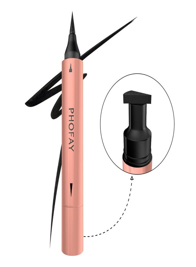 PHOFAY Double Head Seal Liquid Eyeliner 3ml / 0.10 fl oz - Smudge-Proof, Long-Lasting with Film-Forming Technology, Smooth Glide, Vegan & Hydrating - Image 2