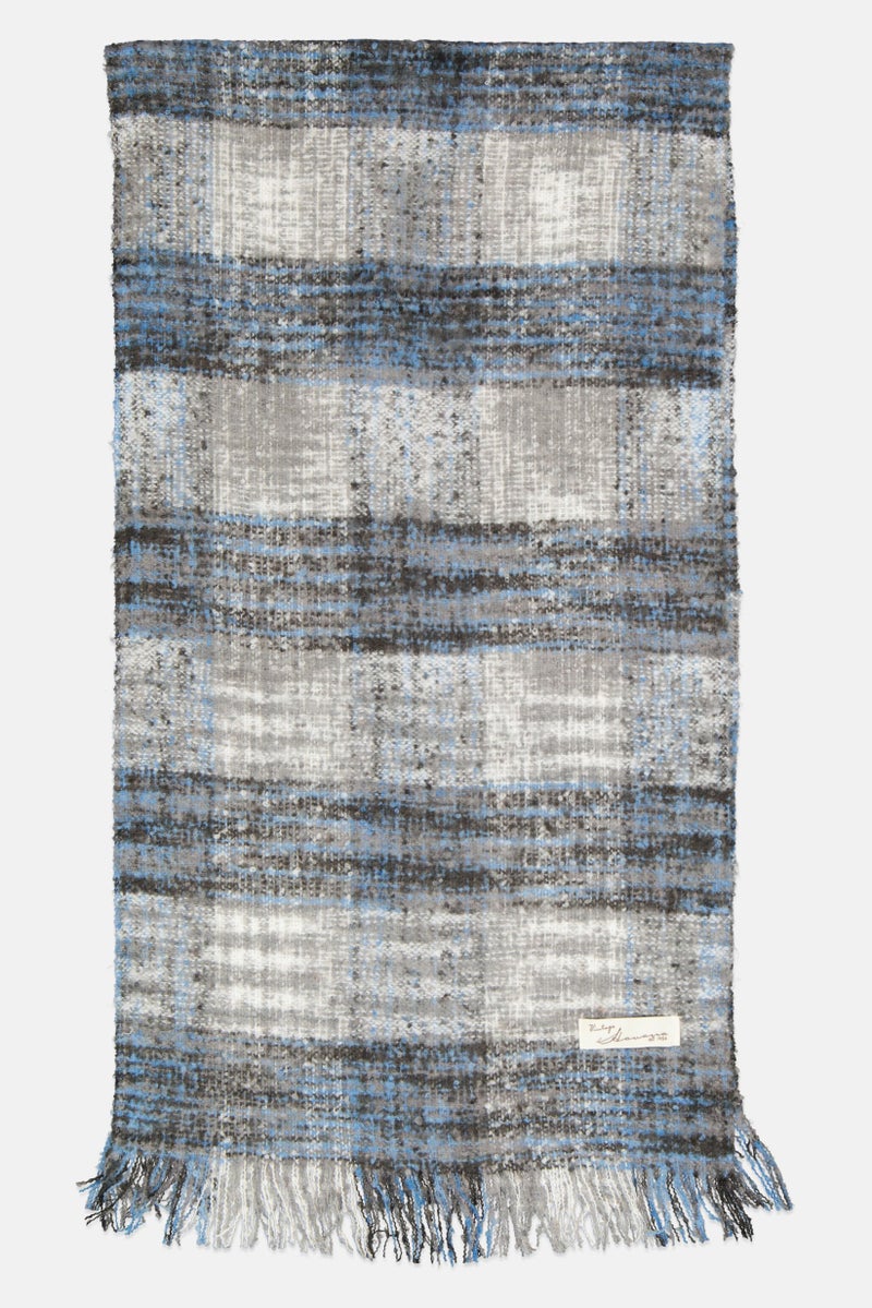 Vintage Havana Women Plaid Scarf 180 x 50 cm, Multicolor - Image 2