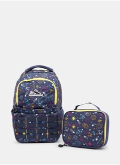 Unisex Galaxy Backpack and Lunch Bag Set