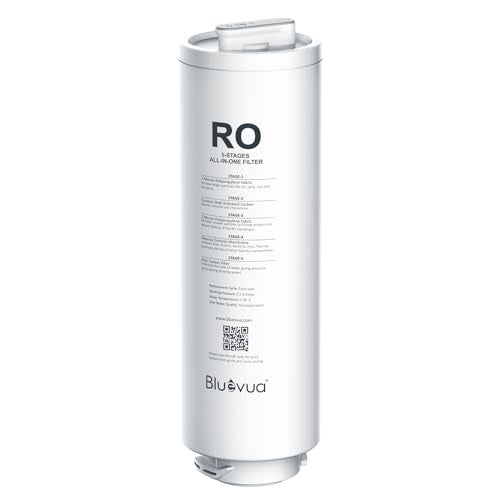 Bluevua Reverse Osmosis System Countertop RO100ROPOT-Lite Replacement Filter - Image 1