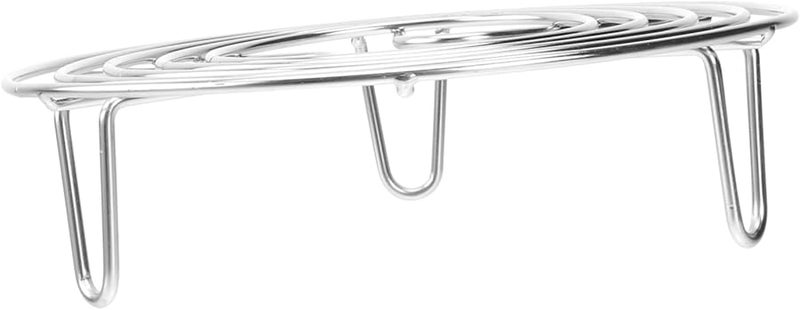 Unomor Stainless Steel Steamer Basket Dense Ring Design Pot Steam Rack Kitchen Assistant - Image 1