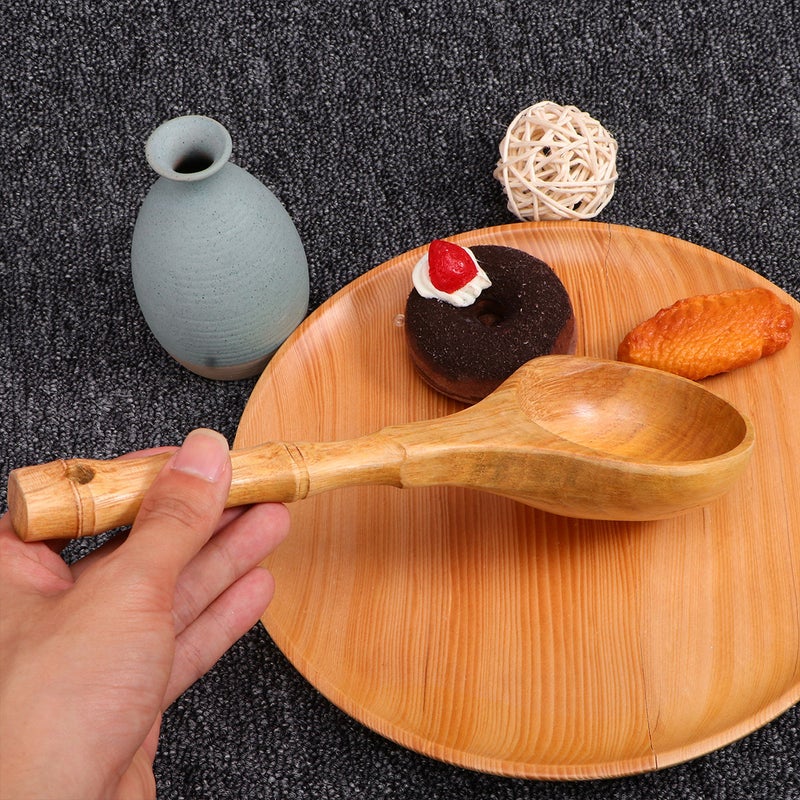 2pcs Simulated Section Handle High Heat Resistanct Cooking Porridge Handmade Utensil for Kitchen Restaurant - Image 5