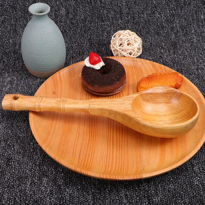 2pcs Simulated Section Handle High Heat Resistanct Cooking Porridge Handmade Utensil for Kitchen Restaurant - Image 4