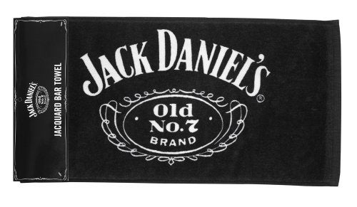 Jack Daniels Licensed Barware Cartouche Bar Towel