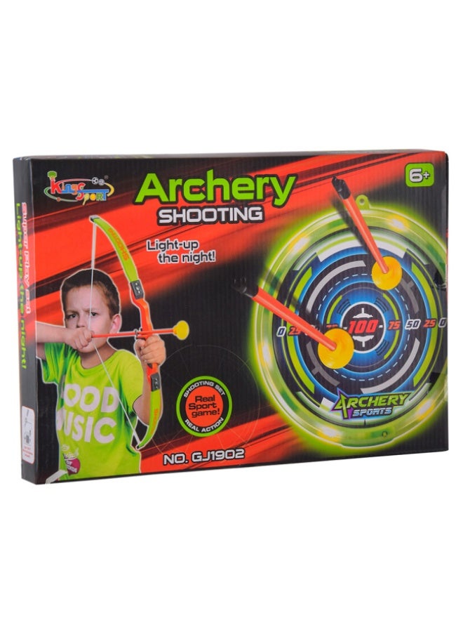 KINGSPORT Archery Shooting Light Up the Night Set with Target - Image 2