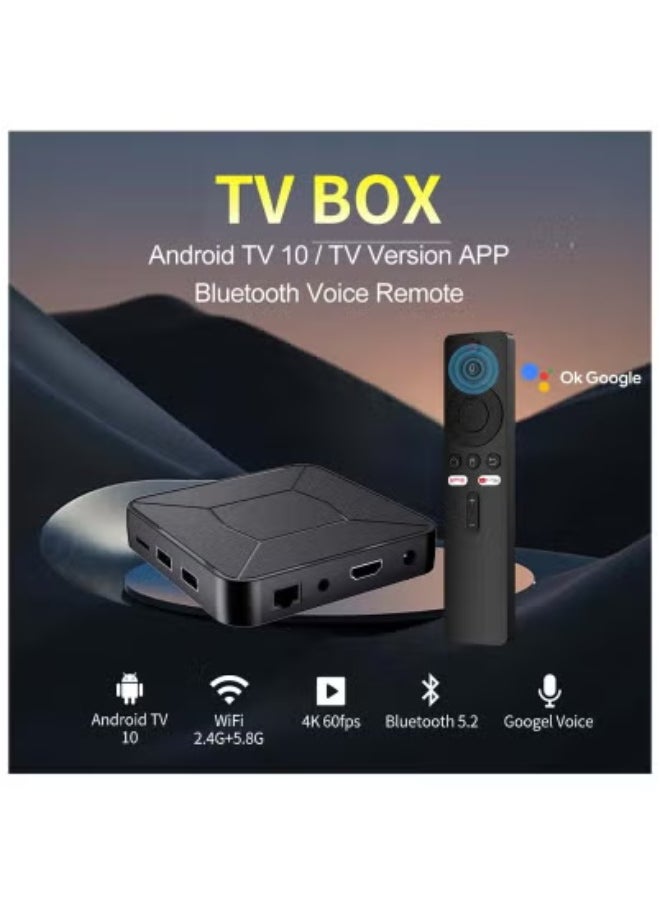JAJEEK OTT 4K Android TV Box – Google TV Edition | Ultra HD Smart Media Streaming Player with Voice Remote | Chromecast Built-in, Google Assistant Support | Android TV OS | Dolby Audio | 4K HDR for Netflix, YouTube, Prime Video, Disney+ & More Entertainment Apps  - Image 5