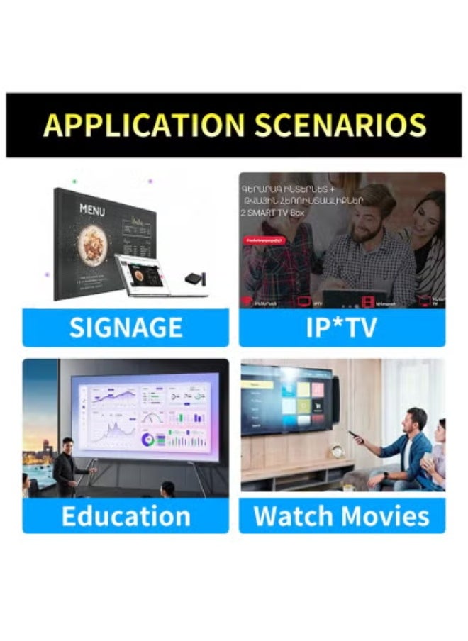 JAJEEK OTT 4K Android TV Box – Google TV Edition | Ultra HD Smart Media Streaming Player with Voice Remote | Chromecast Built-in, Google Assistant Support | Android TV OS | Dolby Audio | 4K HDR for Netflix, YouTube, Prime Video, Disney+ & More Entertainment Apps  - Image 2