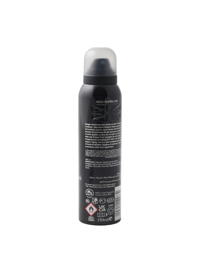 COLOUR ME HOMME BLACK MEN BODY SPRAY 150ML - Image 2