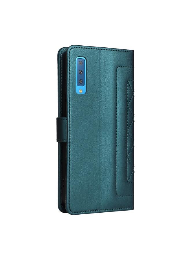 S-TOP Case For Samsung Galaxy A7 Diamond Lattice Leather Flip Phone Case - Image 3