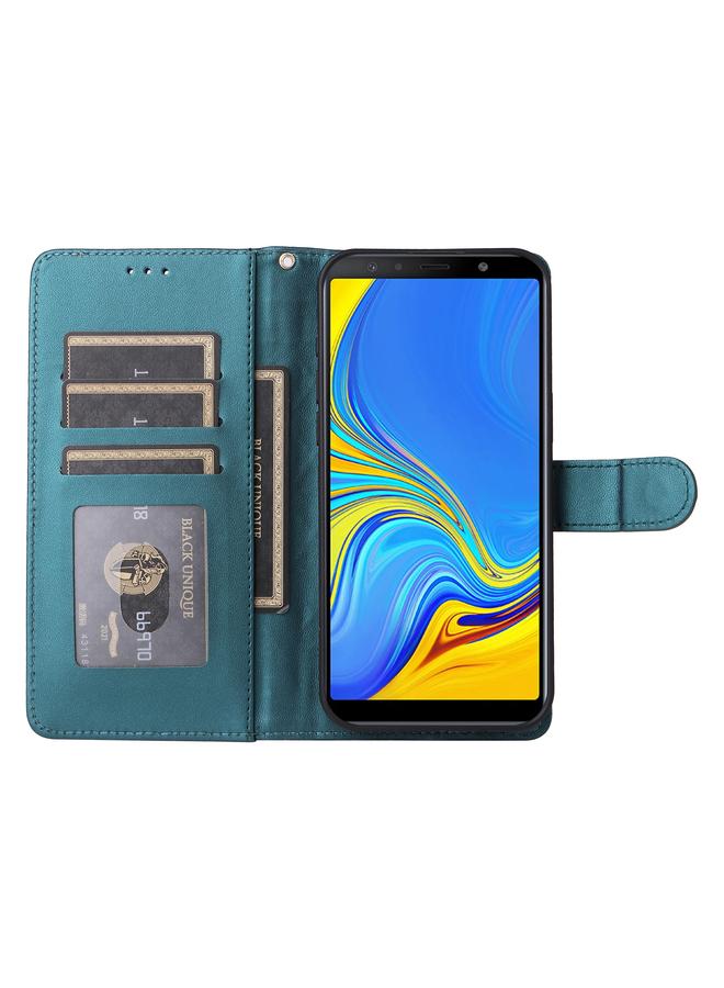 S-TOP Case For Samsung Galaxy A7 Diamond Lattice Leather Flip Phone Case - Image 4