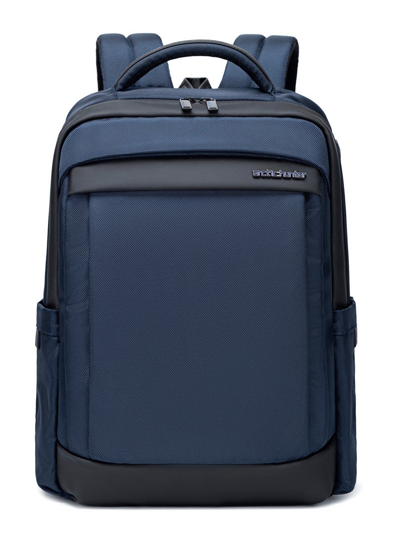 Durable Laptop Bag Light Weight Water Resistant with USB Jack Travel Backpack with Separate Laptop Compartment for Unisex B00478 Blue - pzsku/Z6F32C1D28120A107F922Z/45/_/1699947612/9d75c837-5bc8-4826-bd81-6249d055804d