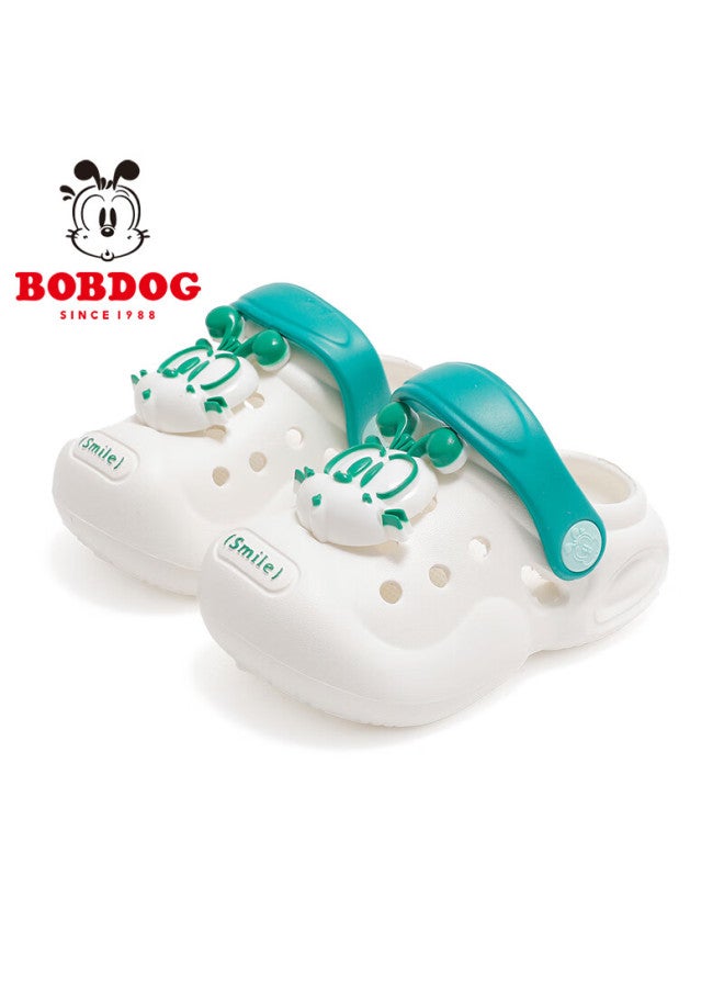 Bobdog Children's Shoes, Boys' Slippers, Summer Soft-soled Baby Beach Sandals, Kids' Clogs, 117342003, Off-white, Size 170 - Image 2