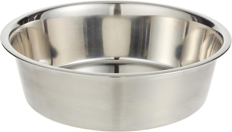 Trixie Stainless Steel Dog Bowl with Rubber Base - 1.7L - Image 1