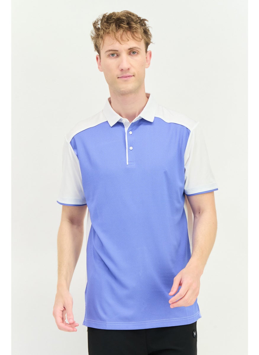 HEAD Men Sportswear Fit Short Sleeves Golf Polo Shirt, Multicolor  - Image 1