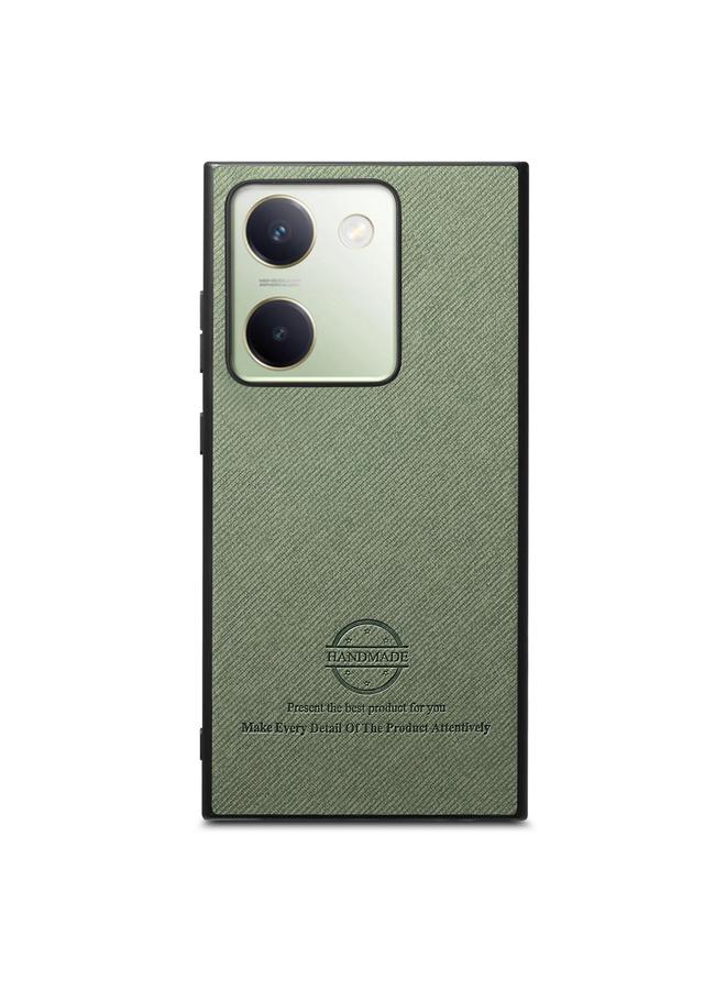 erorex Case For vivo Y300+ Twill Fabric Leather Skin Back Phone Case - Image 2