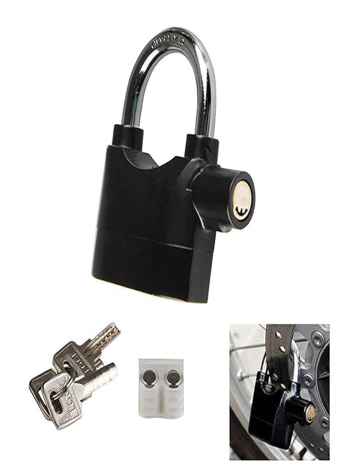 TRENDIFY4YOU | 110dB Alarm Padlock with Motion Sensor – Waterproof Anti-Theft Lock for Home Doors | Bikes, and More – Heavy-Duty Carbon Steel Deadbolt with 3 Keys (Black) | High-Security Padlock - Image 5