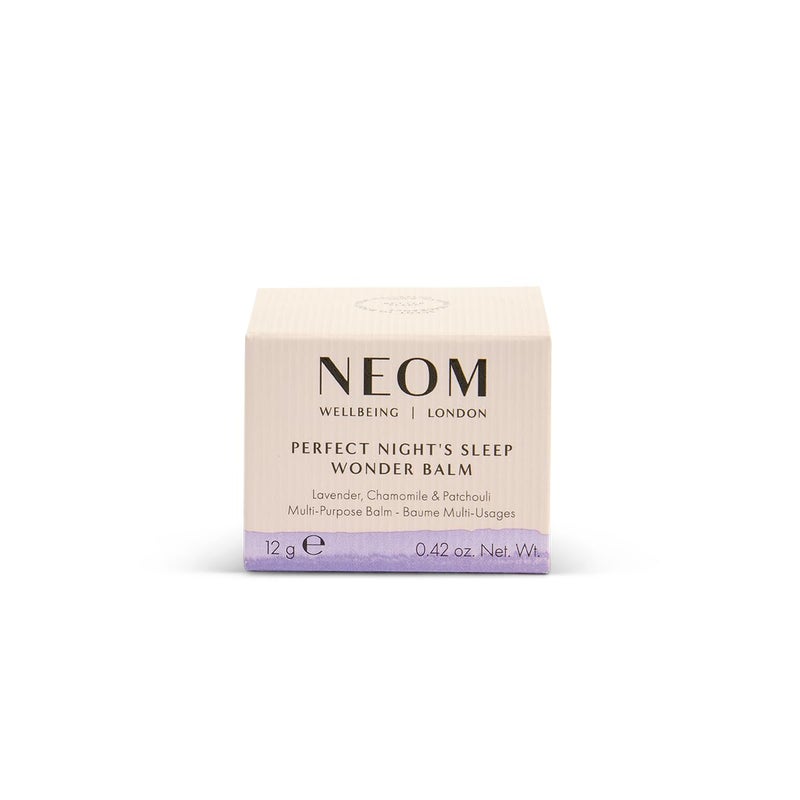 Neom Perfect Night's Sleep Wonder Balm, 0.42oz | Smoothing Moisture for Lips & Dry Skin | Lavender & Chamomile | Scent To Sleep Range - Image 4
